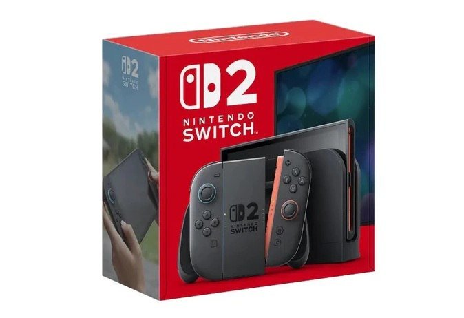 Console Nintendo Switch 2 Cinza, 256GB, Modelo Nacional, Com Tomada Nacional
