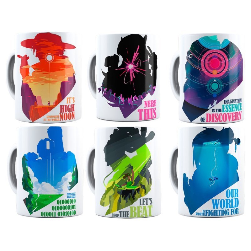 Caneca Personalizada Overwatch