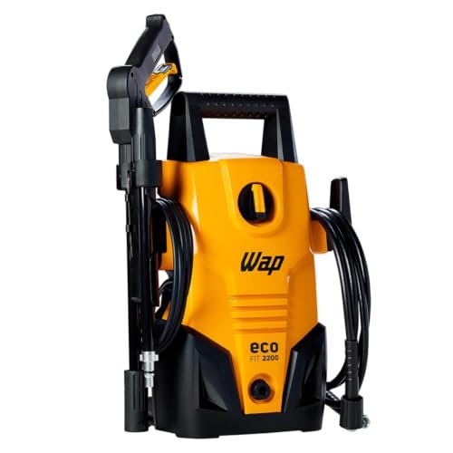 Lavadora de Alta Pressão Wap, Máquina para Lavar Carro e Bike, Piso, 110V