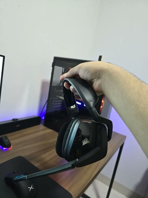 Headset Gamer Corsair Void Elite Wireless RGB Surround 7.1
