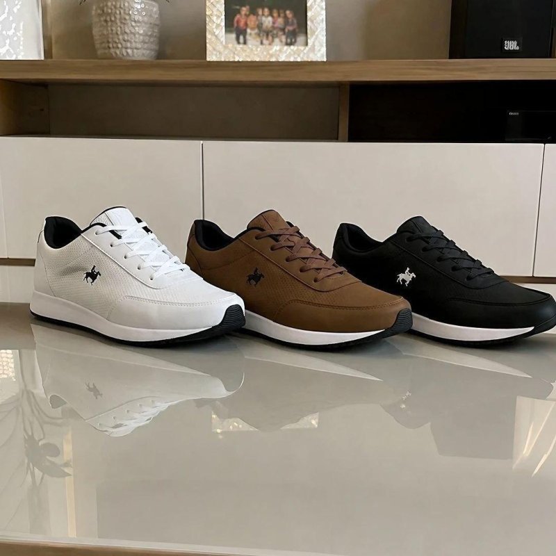 Tênis Sapatênis Casual Polo Vili (38 ao 44)