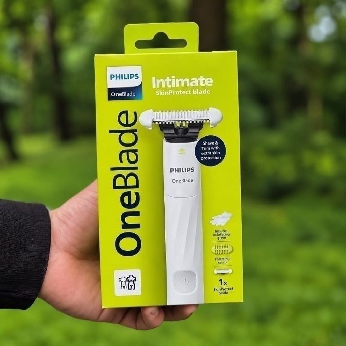 Aparador e Raspador Oneblade Intimate Philips + Frete Grátis