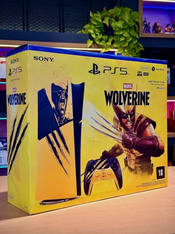 Bundle Console PlayStation 5 Digital - Edição Limitada Marvel's Wolverine