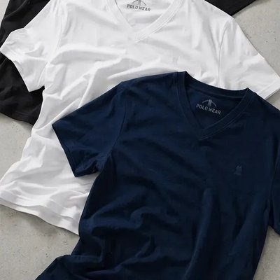 Kit 3 Camisetas Gola V Polo Wear