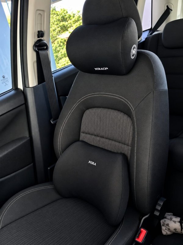 Kit Conforto Cervical E Lombar Carro E Escritório Assento