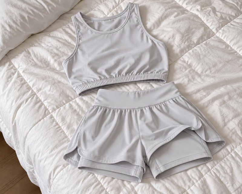 Conjunto Fitness Top Short Roupa Academia Feminino Treino