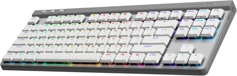 Teclado Mecânico Gamer Sem Fio Logitech G515 com Design TKL