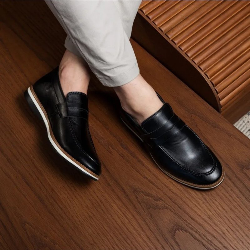 Sapato Masculino Mocassim Social Confortável Moderno Leve