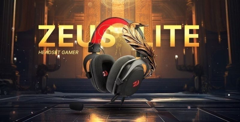 Headset Gamer Redragon Zeus Lite Preto P3 H510-LT