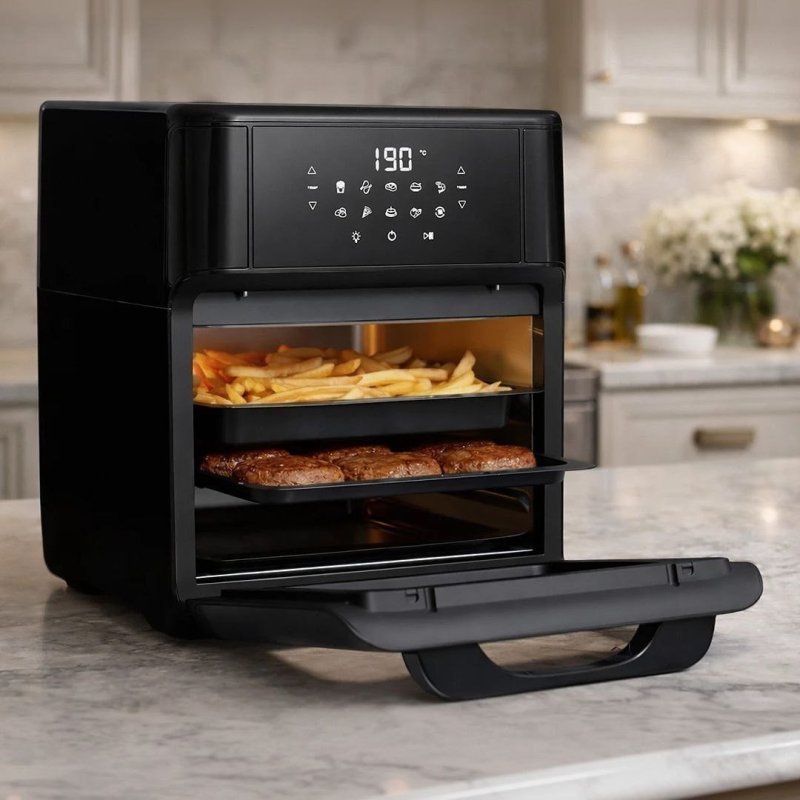 Fritadeira Air Fryer Forno Mondial Oven 12L 127v