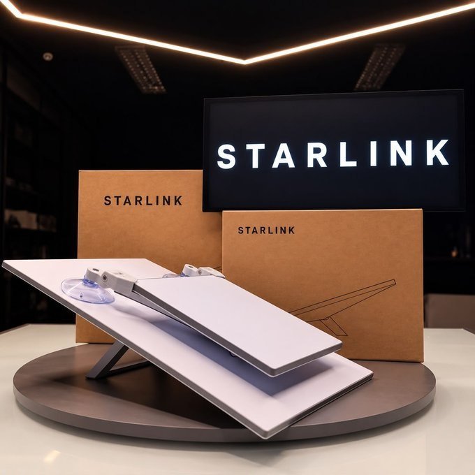 Kit Starlink Mini Internet Via Satélite