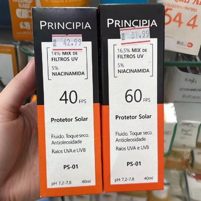 Kit com 2 Protetor Solar Facial PS-01 FPS 40 + Frete Grátis