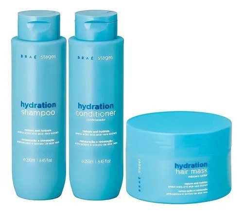 Braé - Kit Stages Hydration - SH+CD+Másc