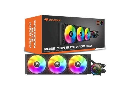 Water Cooler Cougar Poseidon Elite Argb Preto 360