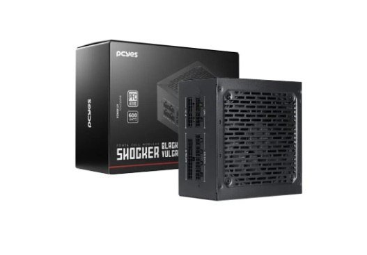 Fonte Gamer Shocker Full Modular 600w 80 Plus Pcyes