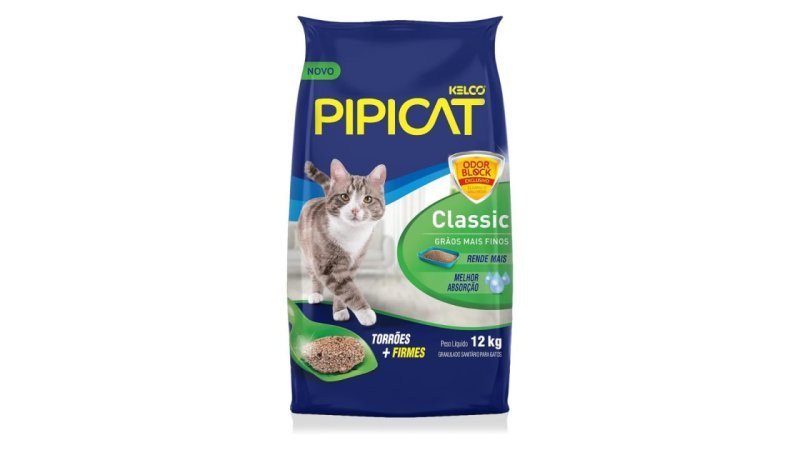 Granulado Sanitário Pipicat Classic 12kg