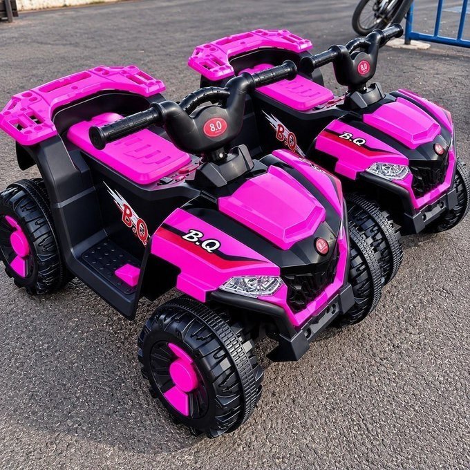 Quadriciclo Com Pedal Elétrico 6v Com Som e Farol