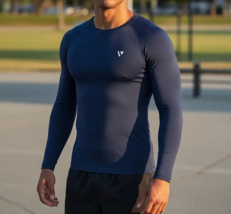 Camisa Térmica Voker Segunda Pele Proteção Solar Uv Dry Fit