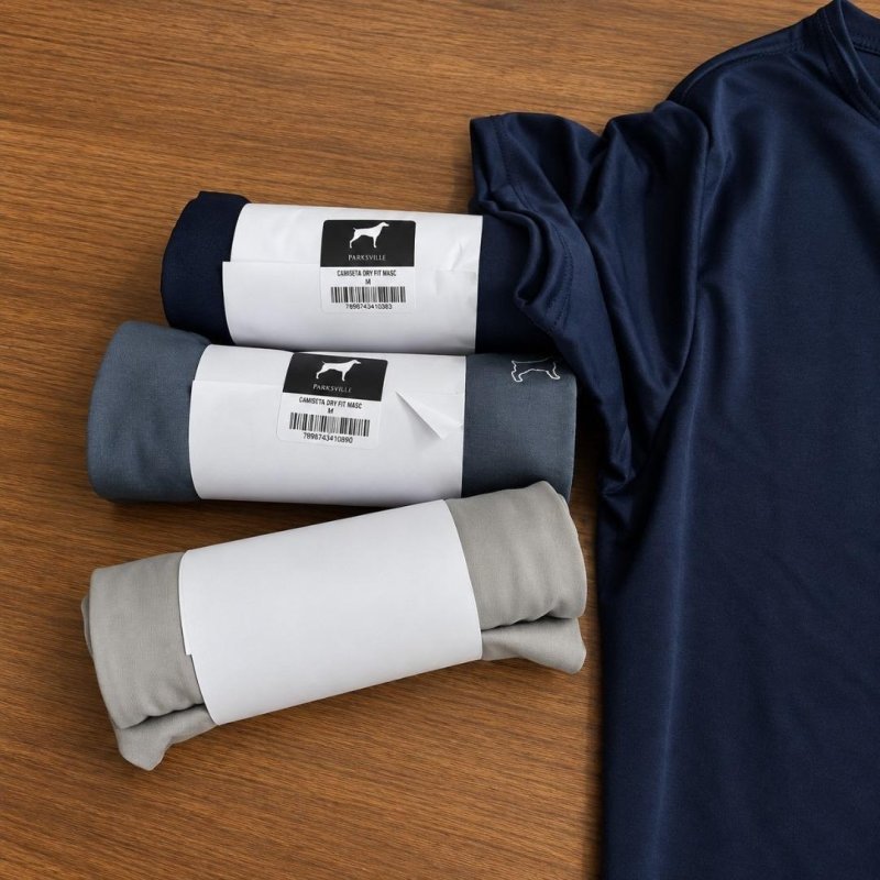 Kit 4 Camiseta Dry Fit Parvori (P ao GG)