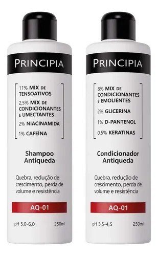 Kit Shampoo E Condicionador Antiqueda Aq-01