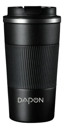 Copo Térmico Dapon 510ml Aço Inox Quente E Frio Cor Preto