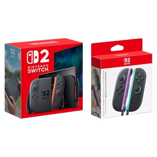 Bundle Console Nintendo Switch 2 + Joy-Con 2 Roxo e Verde