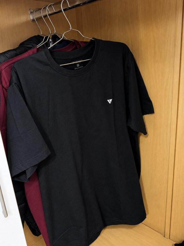 Camiseta Masculina Camisas Slim Voker 100% Algodão