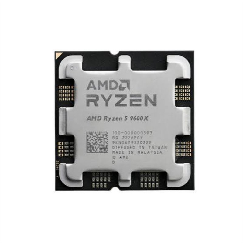 Processador AMD Ryzen 5 9600X, 3.9GHz (5.4GHz Turbo), 6-Cores 12-Threads, AM5 Novo (Sem Caixa ou Cooler)