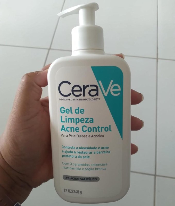 Cerave Gel de Limpeza Acne Control 340g