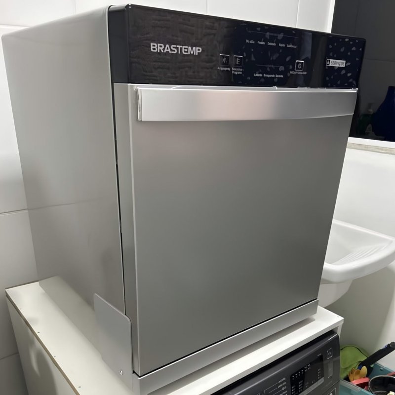 Lava Louças Brastemp 8 Serviços BLF08BS Cinza 220V