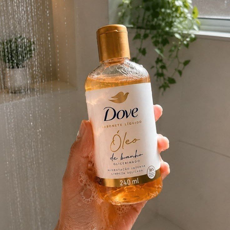 Dove Óleo de Banho Hidratação Intensa e Limpeza Delicada 240ml