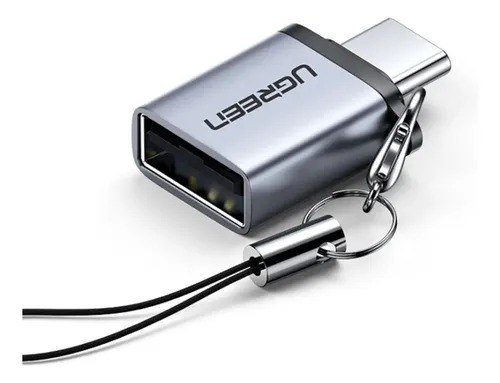 Cabo Adaptador Ugreen OTG Usb 3.0 Para Usb-C Tipo-C Com Chaveiro