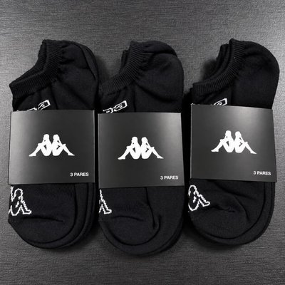 Kit 3 Pares Meias Kappa Sapatilha Soquete Invisível Original