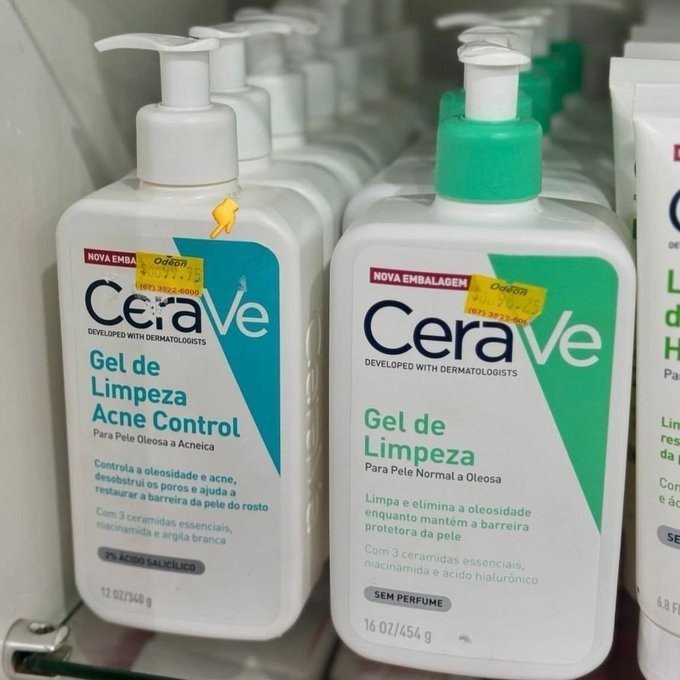 Gel Limpeza Facial CeraVe para Acne 340g com Frete Grátis