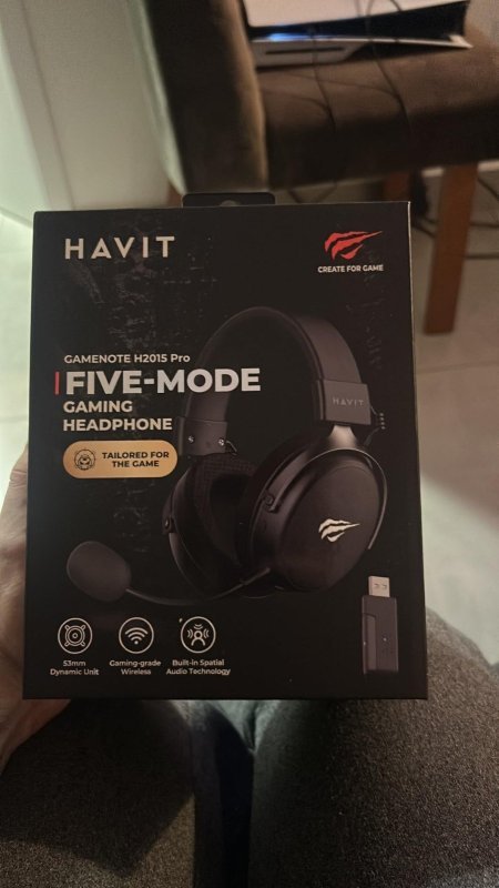 Headset Sem Fio Havit H2015 Pro - 5 Modos de Conexão + Frete Grátis