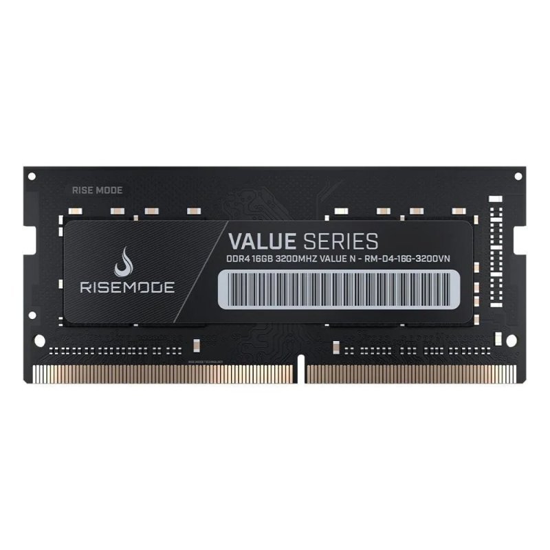 Memoria RAM Para Notebook Rise Mode Value, 16GB, 3200MHZ, DDR4, CL22 RM-D4-16G-3200VN