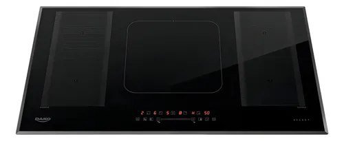 Cooktop de Indução 5 Bocas Dako Select com 2 Zonas Flexíveis e 7200W