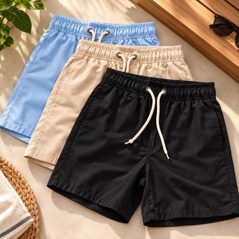 Kit 3 Shorts Masculino Bermuda Linho (P ao XG)