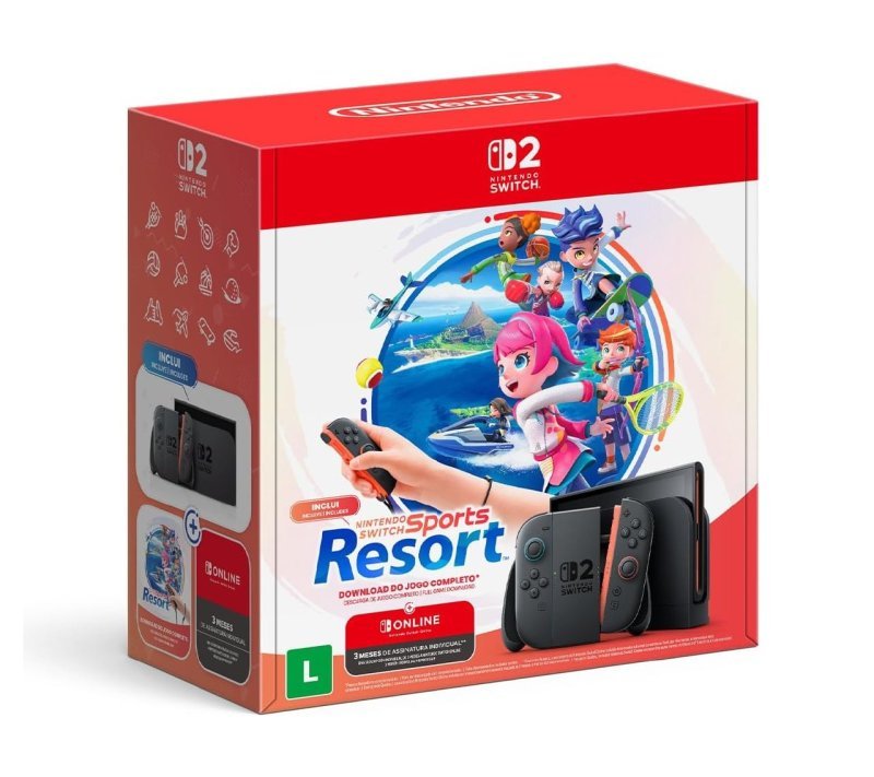 Bundle Console Nintendo Switch 2 – Nintendo Switch Sports Resort