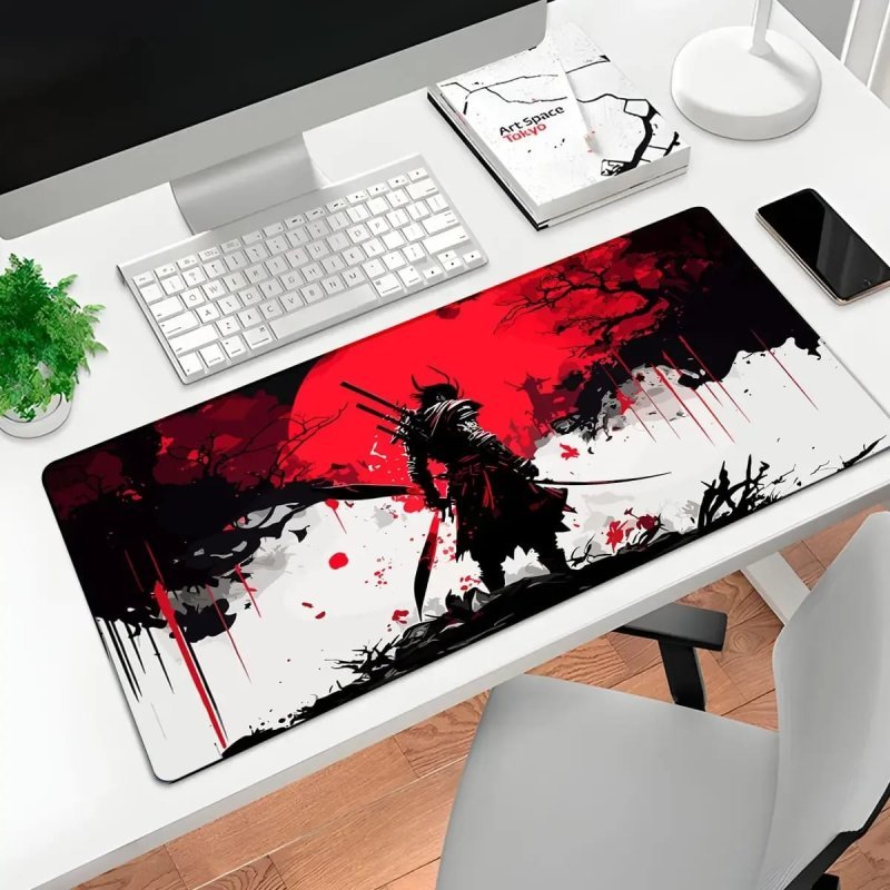 TAPETE DE BANHEIRO GAMER ESTILO SAMURAI