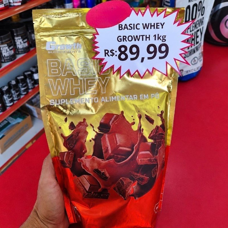 Basic Whey 1kg Growth Supplements