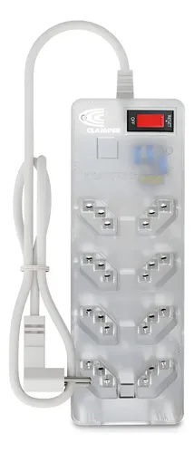 Filtro De Linha Dps Com Tecnologia Lcf Iclamper Energia 8 To