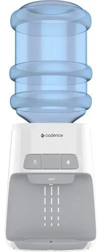 Bebedouro de mesa Cadence gela água refrigerado elétrico galão aguô BEB110 branco