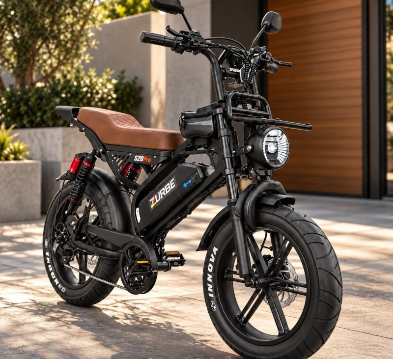 Zurbe Bicicleta Elétrica Bike S20 Pro 1000W
