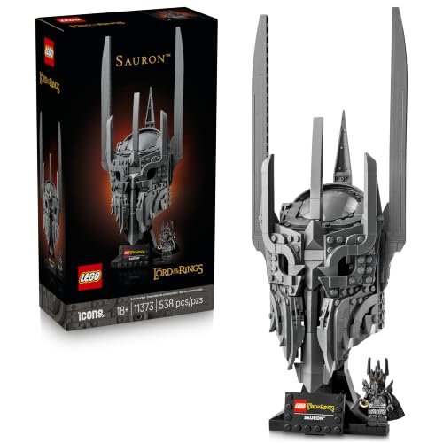 LEGO Icons O Senhor dos Anéis: Capacete do Sauron 11373 (538 Peças)