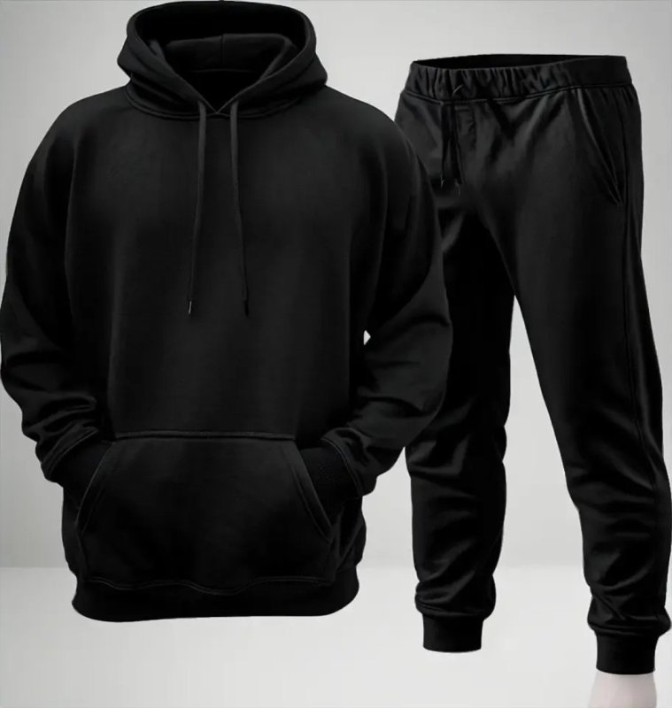 Conjunto Calça E Blusa De Moletom Liso