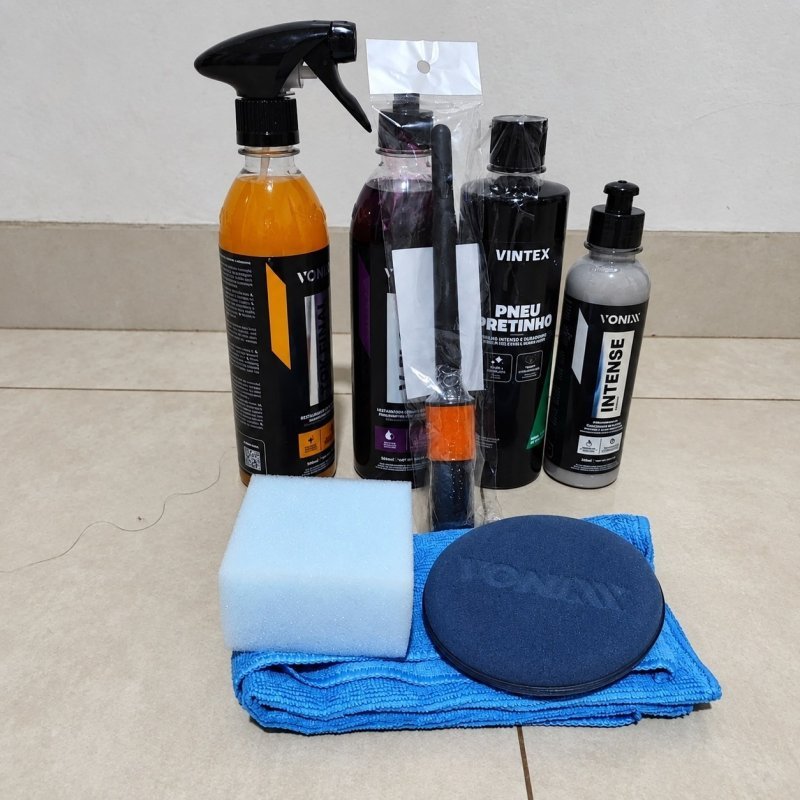 KIT SHAMPOO V-FLOC CERA TOK FINAL REVITALIZADOR INTENSE 240ML VONIXX PRETINHO VINTEX