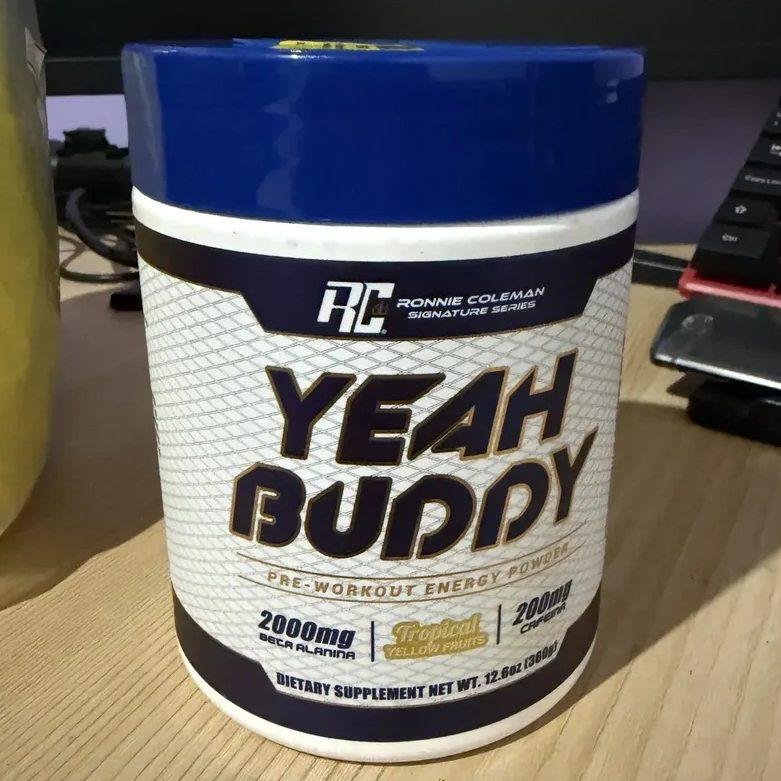 Pré Treino 360g Yeah Buddy Frutas Amarelas Ronnie Coleman