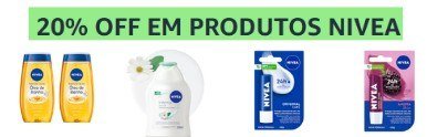 20% OFF EM PRODUTOS NIVEA