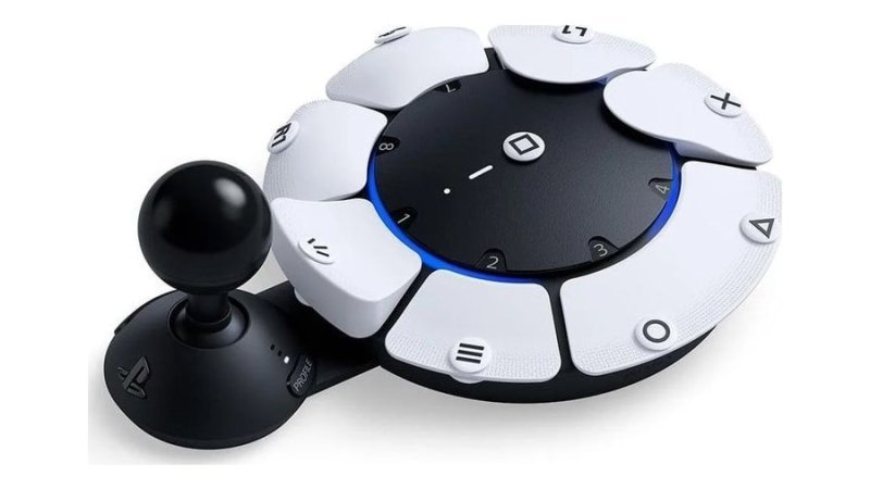 Controle Access Sony, para PS5 Slim e PS5 Pro, Sem Fio, Branco CFI-ZAC1